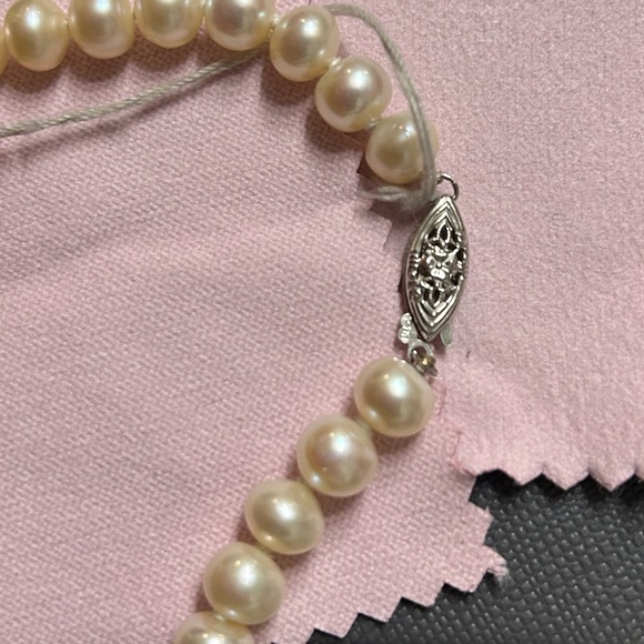NWT Vintage Freshwater Pearl Necklace - Picture 3 of 4